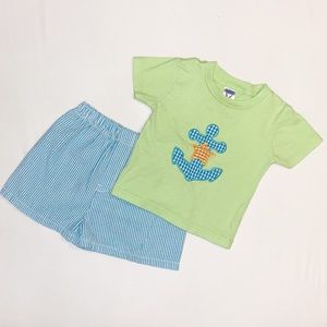 ⚓️Little Boy's Anchor Shorts Set⚓️